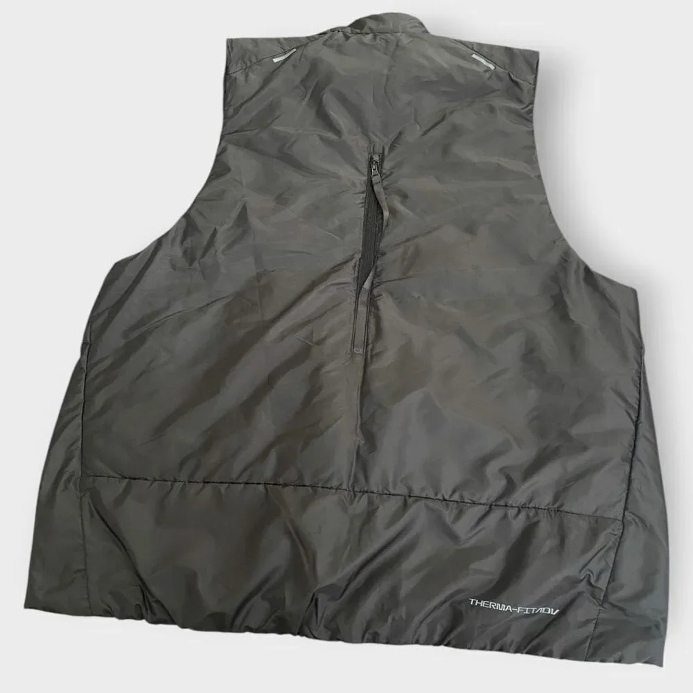Nike Therma-FIT ADV Repel Down Fill Black Running Vest Mens size XL New
